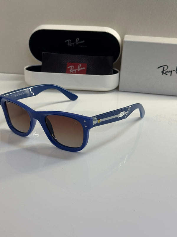 Rayban_502_Royal_Blue_Brown