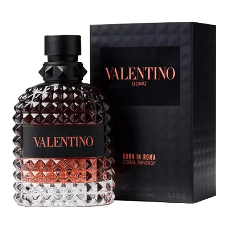 393 Valentino Uomo Born In Roma Coral Fantasy Eau De Toilette 100ml - For Men