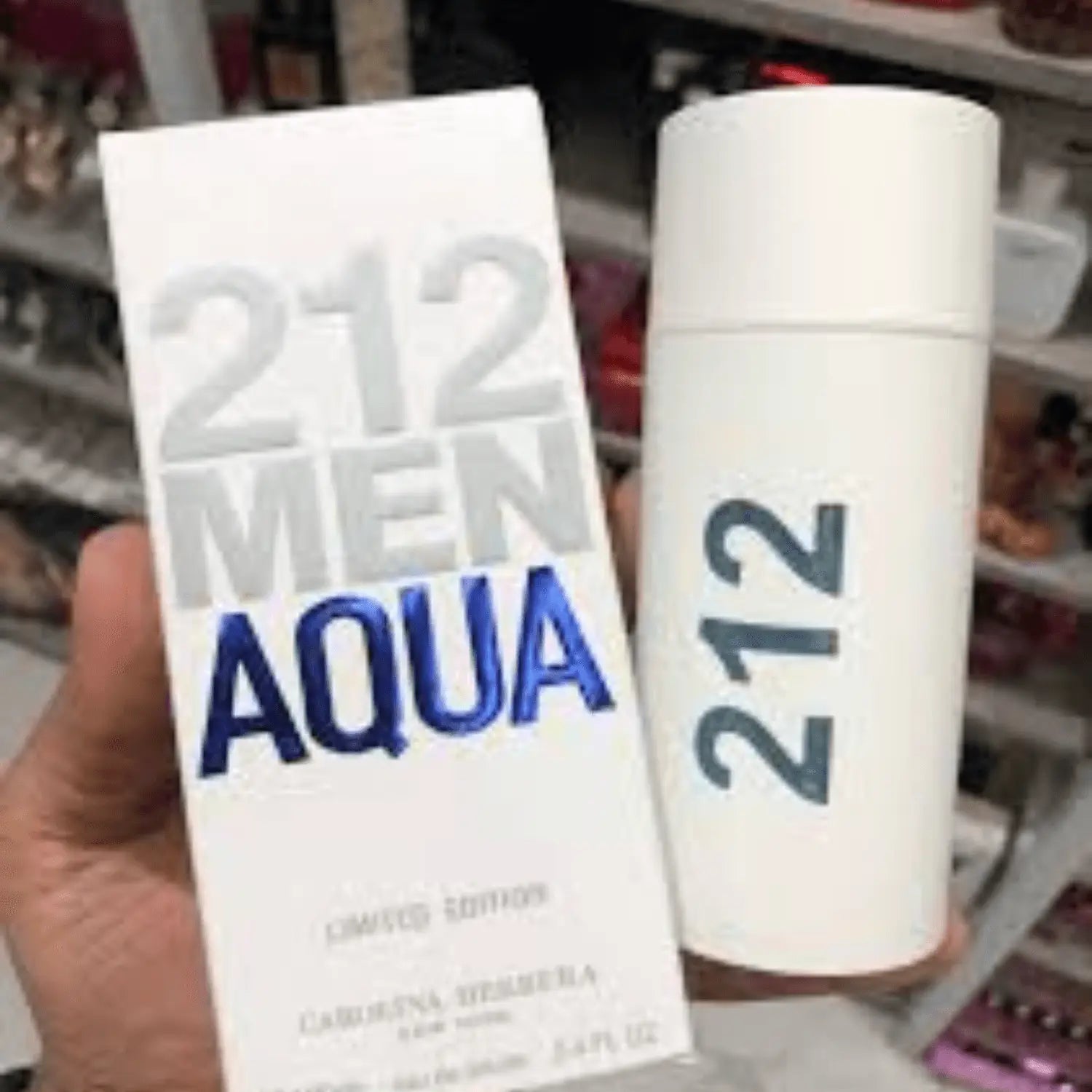427 Carolina Herrera 212 Men Aqua Limited Edition Eau De Toilette 100ml - For Men