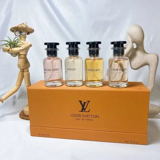 2001 Louis Vuitton Les Parfums Miniature Discovery Gift Set 4x30ml - For Women