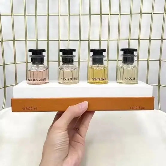 2001 Louis Vuitton Les Parfums Miniature Discovery Gift Set 4x30ml - For Women