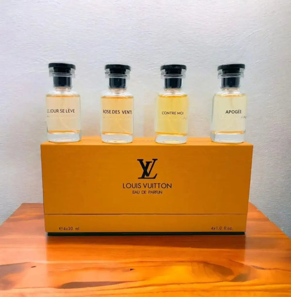 2001 Louis Vuitton Les Parfums Miniature Discovery Gift Set 4x30ml - For Women