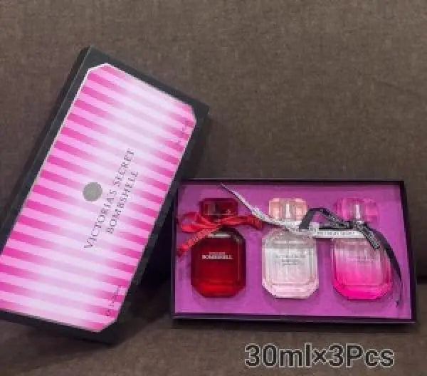 2004 Victoria's Secret Bombshell Trio Eau De Parfum Gift Set 3x30ml - For Women