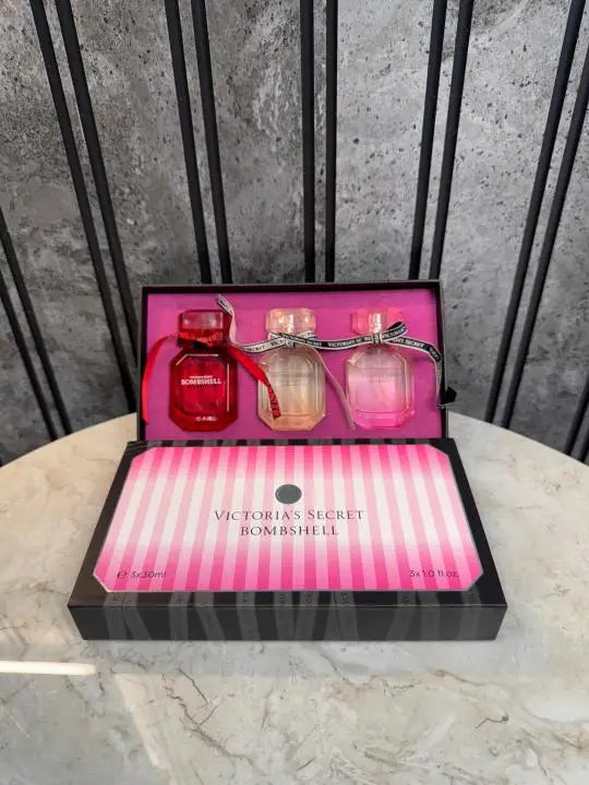 2004 Victoria's Secret Bombshell Trio Eau De Parfum Gift Set 3x30ml - For Women