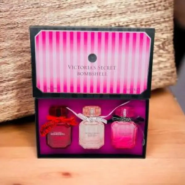 2004 Victoria's Secret Bombshell Trio Eau De Parfum Gift Set 3x30ml - For Women