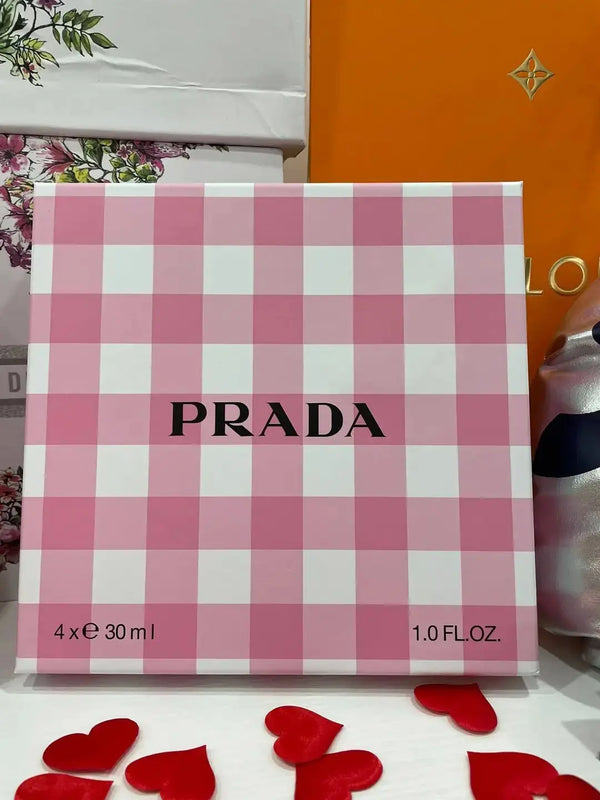 2024 Prada Paradoxe Collection Miniature Gift Set 4x30ml (EDP, Virtual Flower, Intense, Radical Essence) - For Women