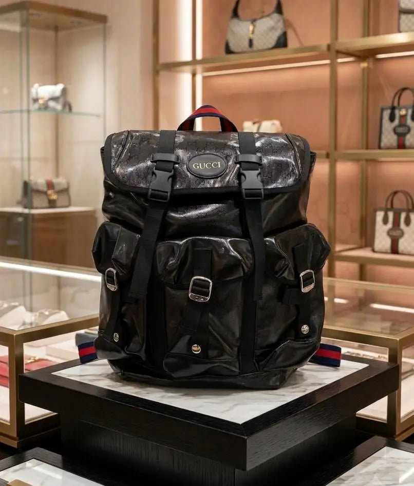 Gucc i Monogram Luxury Imported BackPack g3678