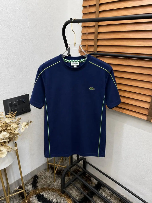 Lacost_e Imported Very Premium Crew Neck T-shirt (DN 545)