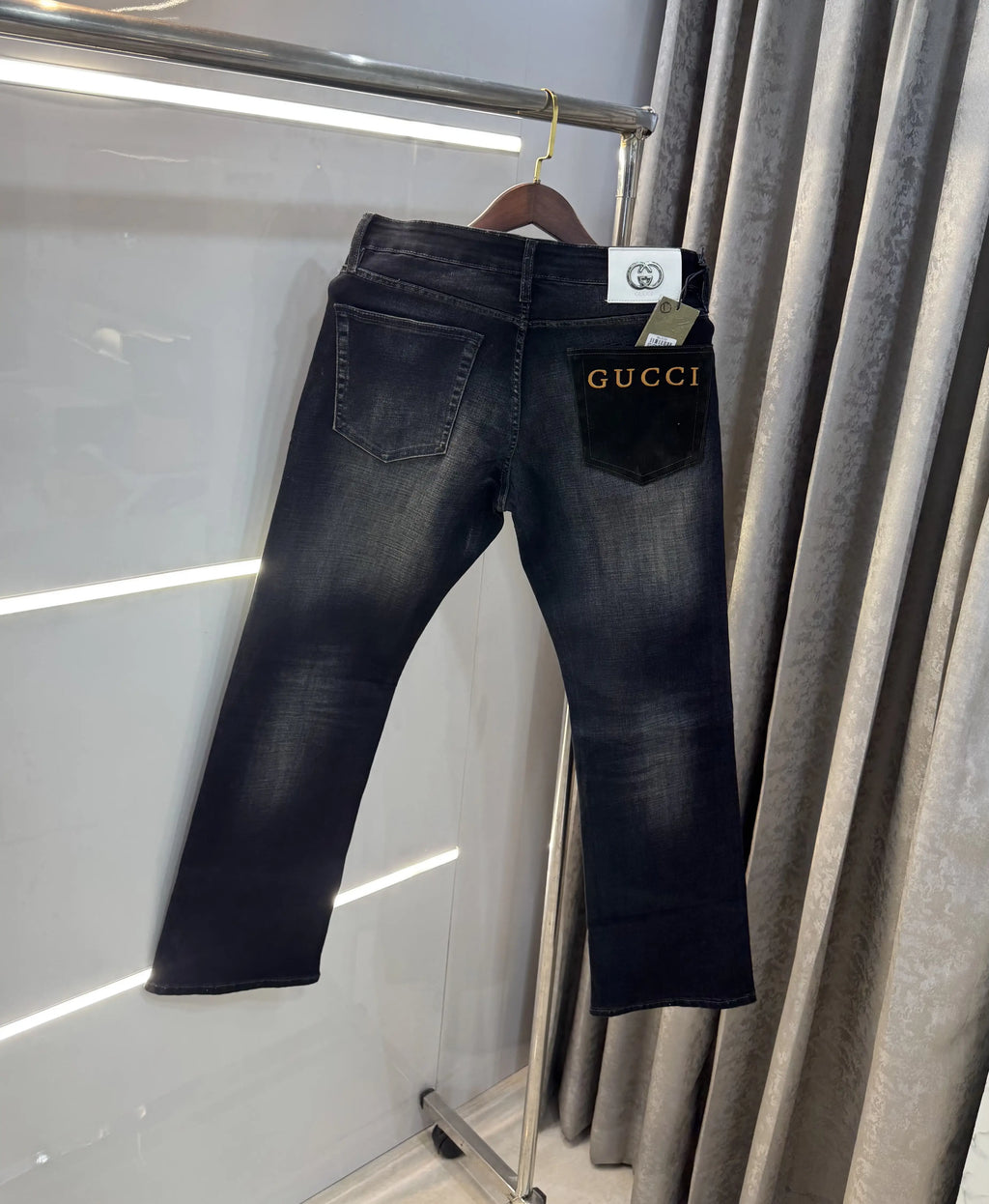  Gucc i carbon black Shade Imported Premium Denim