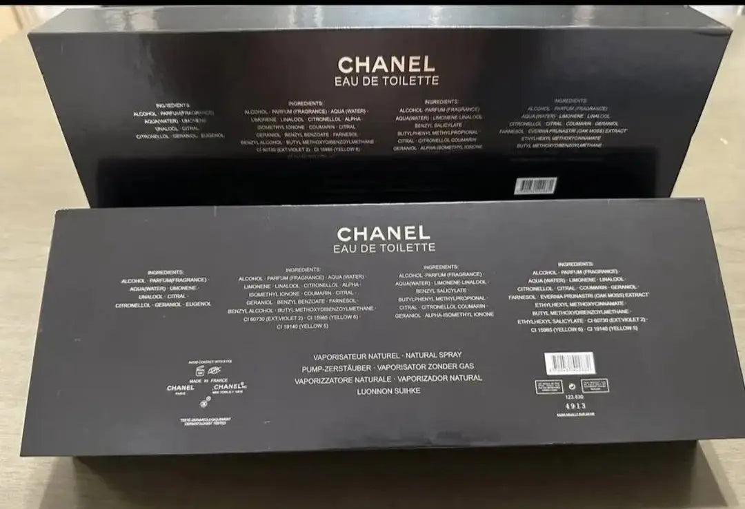 2020 Chanel Men's Miniature Fragrance Gift Set 4 x 25ml - For Him