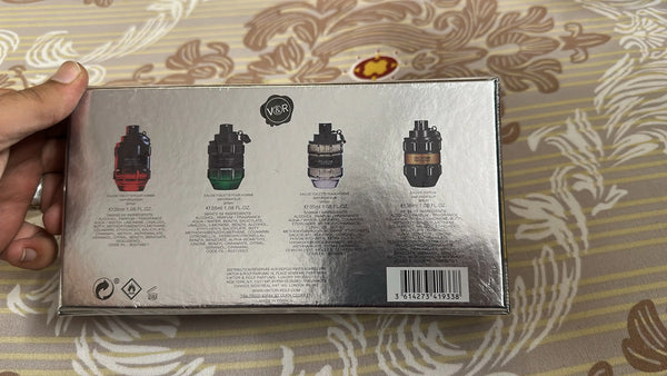 2003 Viktor & Rolf Spicebomb Miniature Fragrance Gift Set 4 x 35ml - For Him