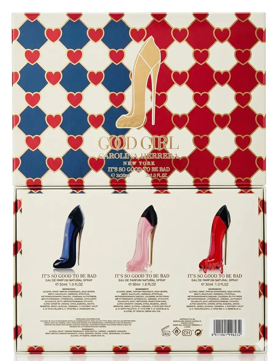 2023 Carolina Herrera Good Girl Miniature Gift Set 3 x 30ml - For Her