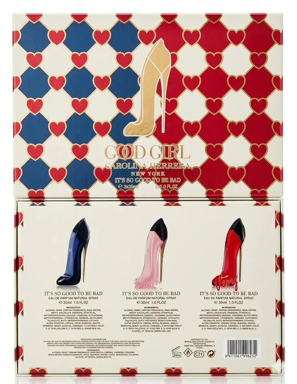 2023 Carolina Herrera Good Girl Miniature Gift Set 3 x 30ml - For Her