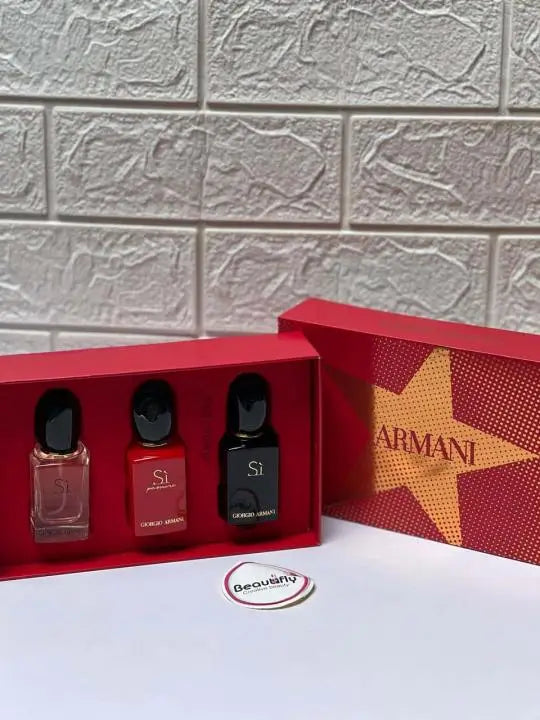 2022 Giorgio Armani Sì Miniature Gift Set 3 x 30ml - For Her