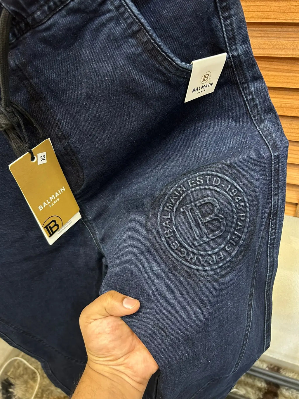 Balmai_n Paris Turkey Imported Heavy Very Premium Denim Cargo DN 541