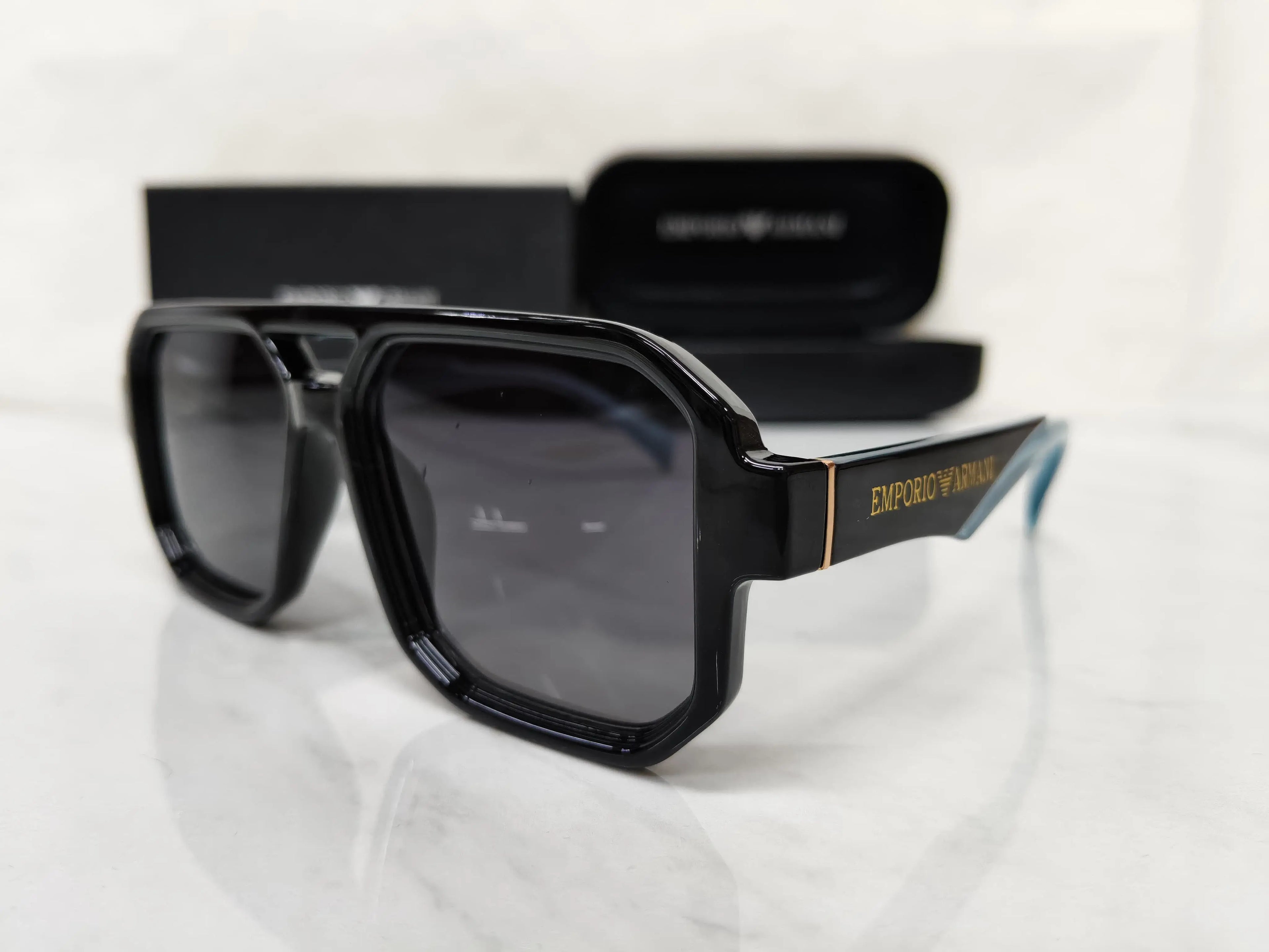 EMPORIO ARMANI TEAL BLUE 