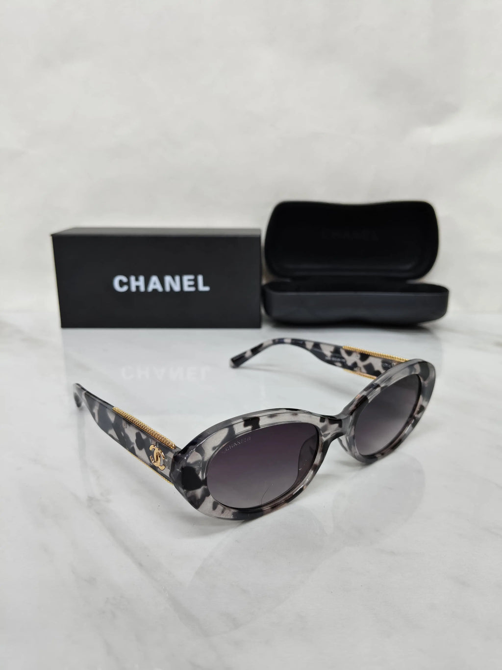 CHANEL 0885 SMOKE MARBLE GREY FOR HER 