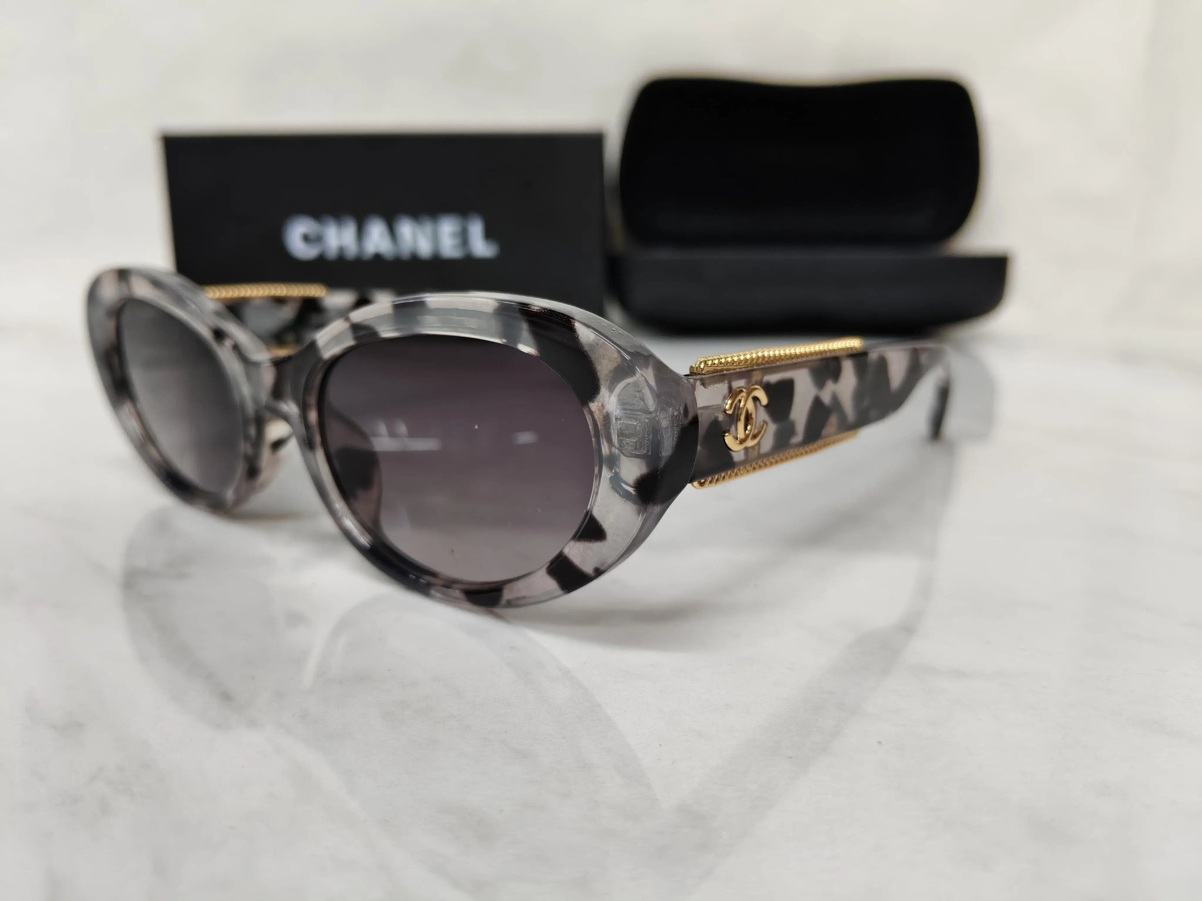 CHANEL 0885 SMOKE MARBLE GREY FOR HER 
