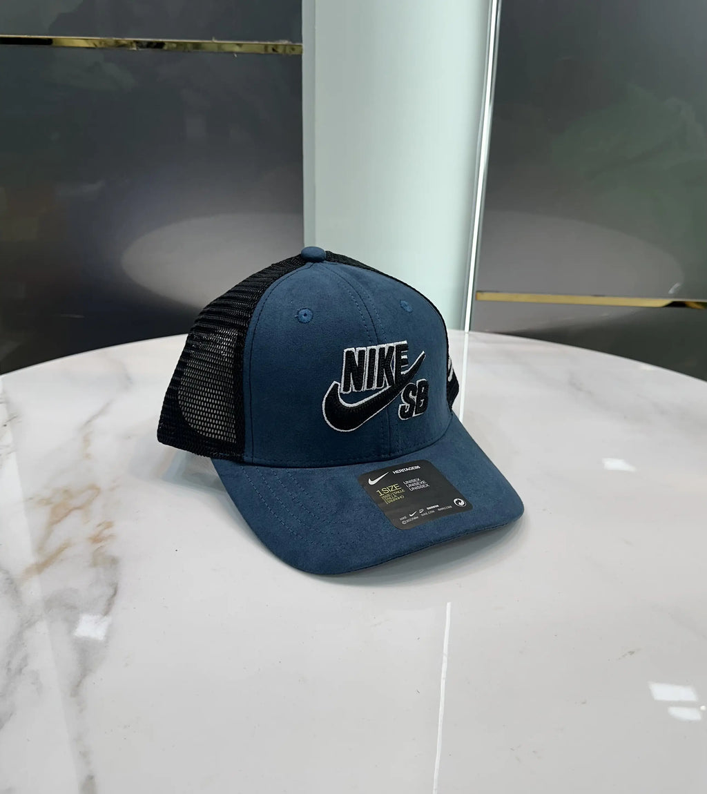 Nik e SB Teal (Suede) Premium Imported Cap