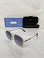 GUCCI 28002 BLUE SILVER METAL 
