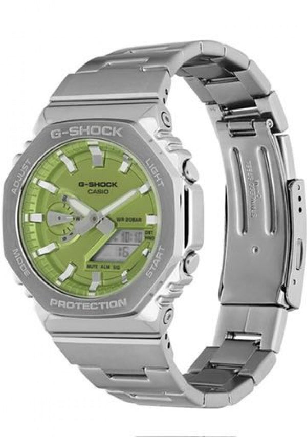 G Shock Men Quartz Green Dial Analo