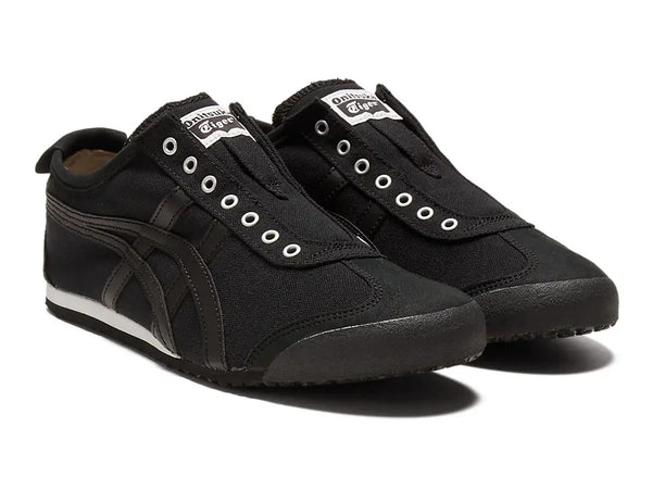 ONITSUKA TIGER MEXICO 66 ALL BLACK SLIP ON