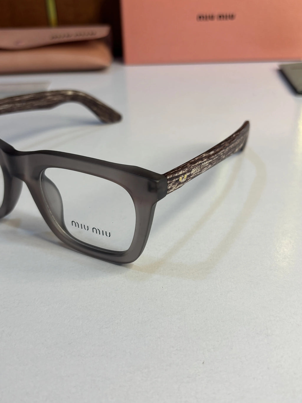 Miu Miu 5189 Grey Wooden