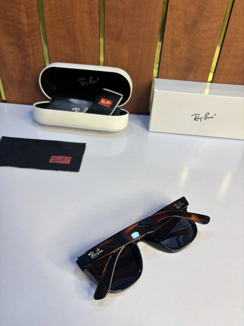 Rayban 0502 Tiger Print 