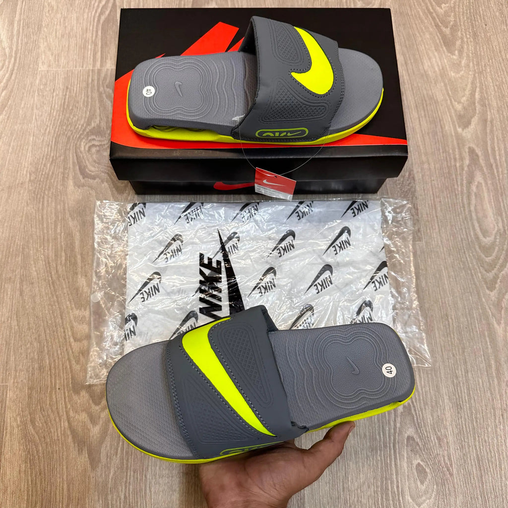 Nike Airmax Cirro Grey Volt Flip Flop 