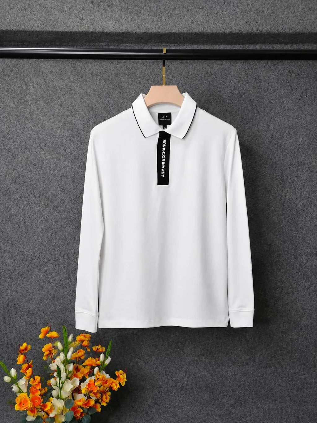 Arman_i Exchange White Primium Full Sleeve Store Article T-Shirt 