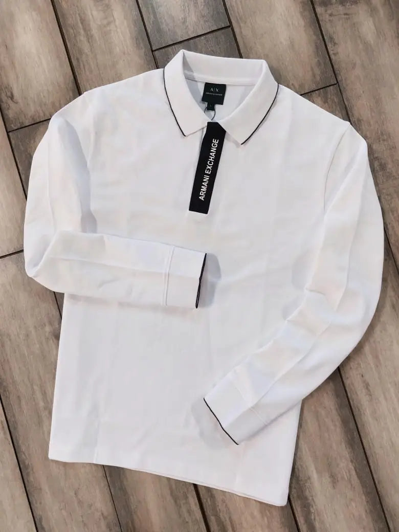 Arman_i Exchange White Primium Full Sleeve Store Article T-Shirt 
