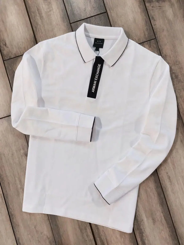 Arman_i Exchange White Primium Full Sleeve Store Article T-Shirt 