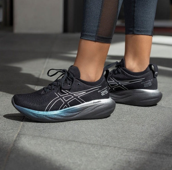 Asicss Gel Nimbus 25 Platinum Black