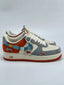 Nikee AirForce 1 Low 07 x Stussy Orange