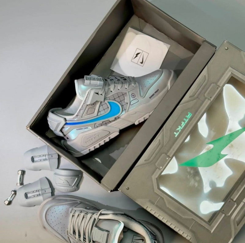 Rtfkt x Nikee Dunk Genesis Grey Blu