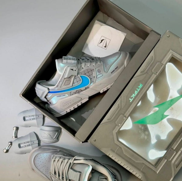 Rtfkt x Nikee Dunk Genesis Grey Blu