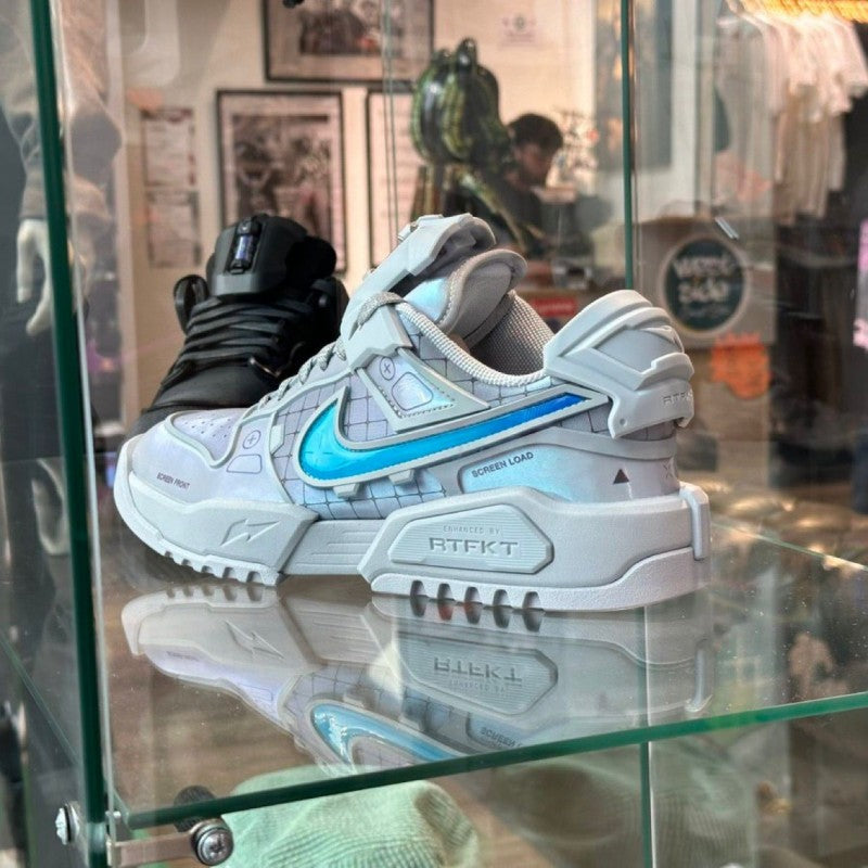 Rtfkt x Nikee Dunk Genesis Grey Blu