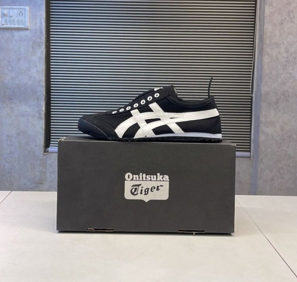 Onitsuka Tiger Slip On Black White