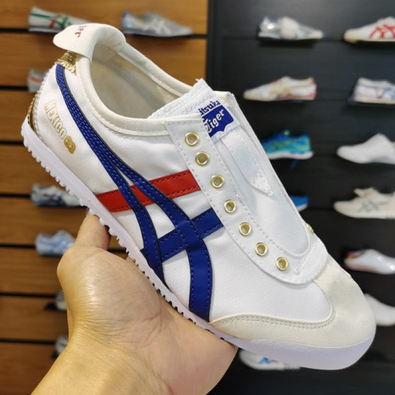 Onitsuka Tiger Slip On White Blue G
