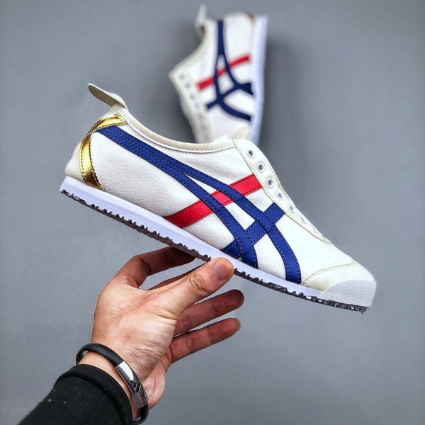 Onitsuka Tiger Slip On White Blue G