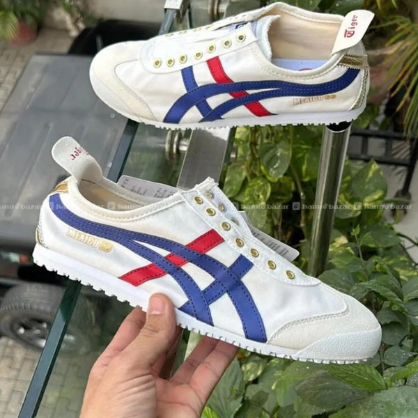 Onitsuka Tiger Slip On White Blue G