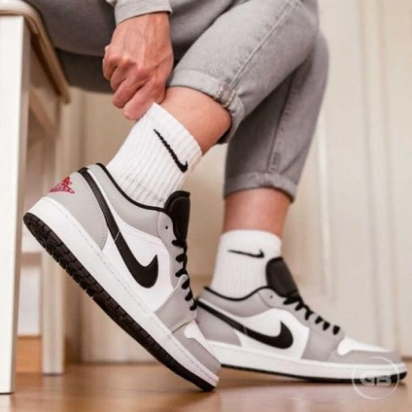 Nikee Air Jordan Retro 1 LOW SMOKE GREY