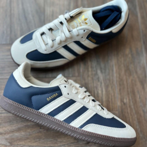 Adidass Samba Indigo Crew White Nav