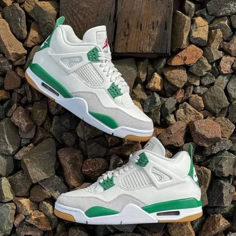 Air Jordan Retro 4 Pine Green Semi UA Quality