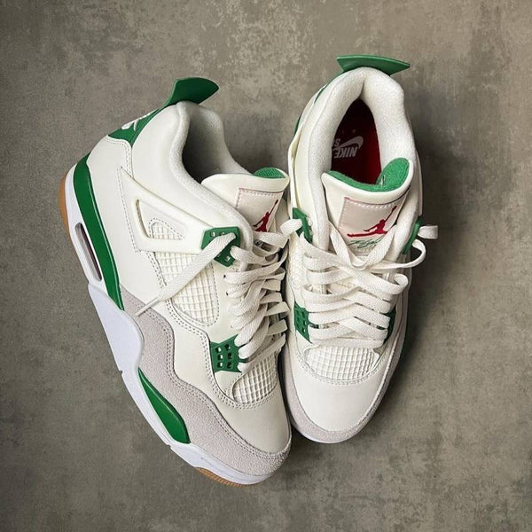 Air Jordan Retro 4 Pine Green Semi UA Quality