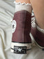 Convers e Chuck 70 high-top sneakers in burgundy fix