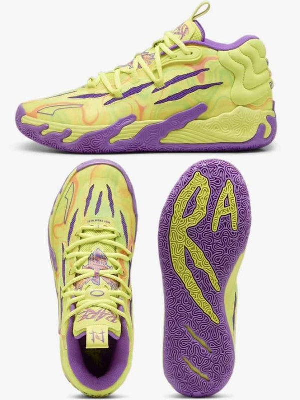 MB03 Spark basketball shoe is designed in collaboration with LaMelo Ball