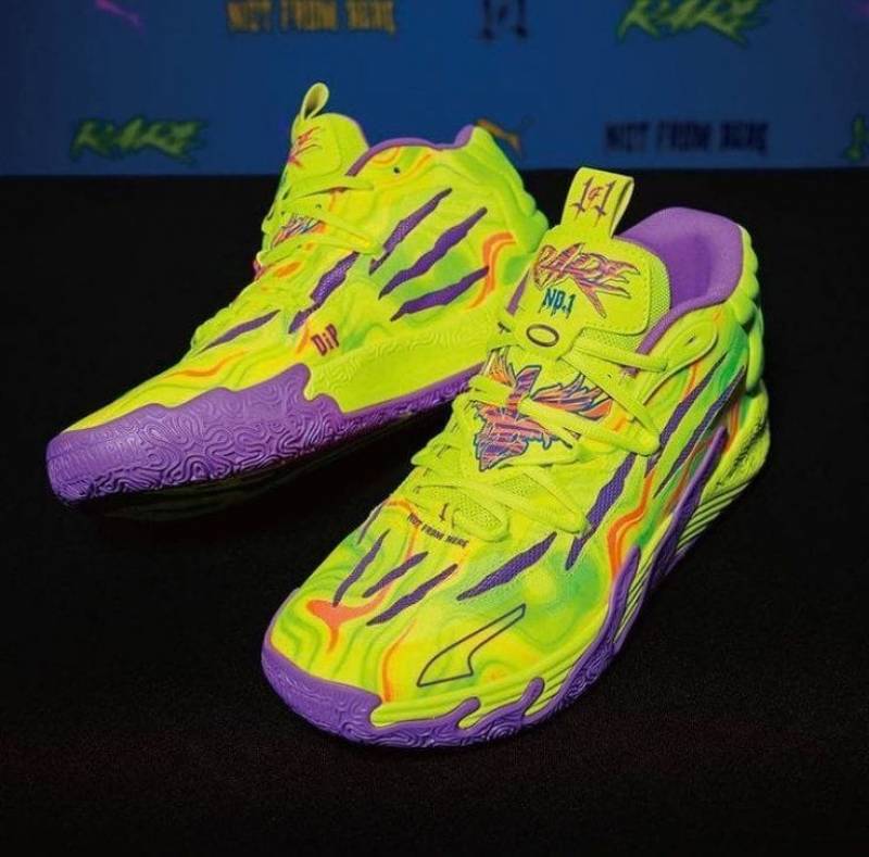 MB03 Spark basketball shoe is designed in collaboration with LaMelo Ball