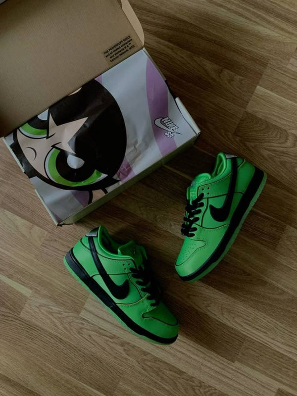SB Dunk Low The Powerpuff Girls Buttercup