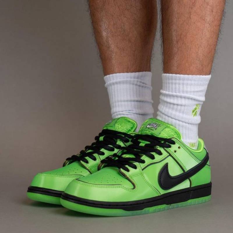 SB Dunk Low The Powerpuff Girls Buttercup